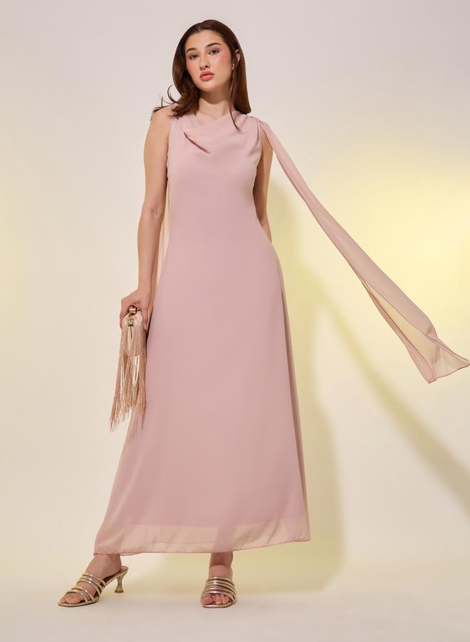 تايك تو فستان شيفون درابيه - Image 2