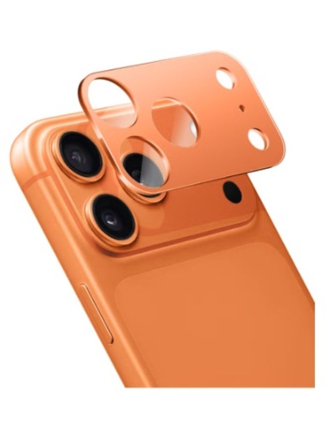 Glass Camera Lens Glass Protector for iPhone 17 Pro Max (Orange)