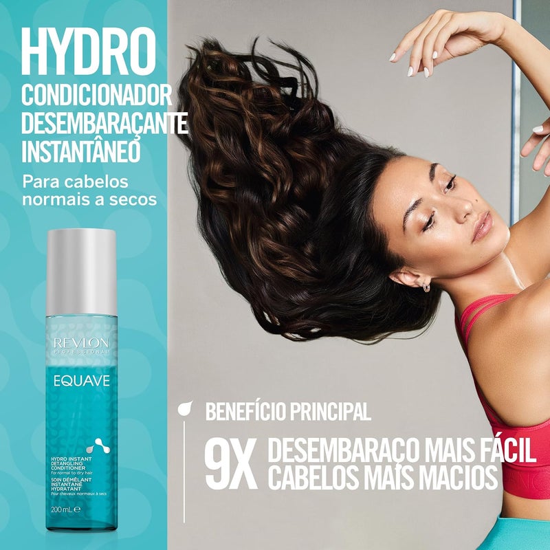 Revlon Professional Equave Hydro Nutritive Detangling Conditioner Blue  200 ml - Image 1