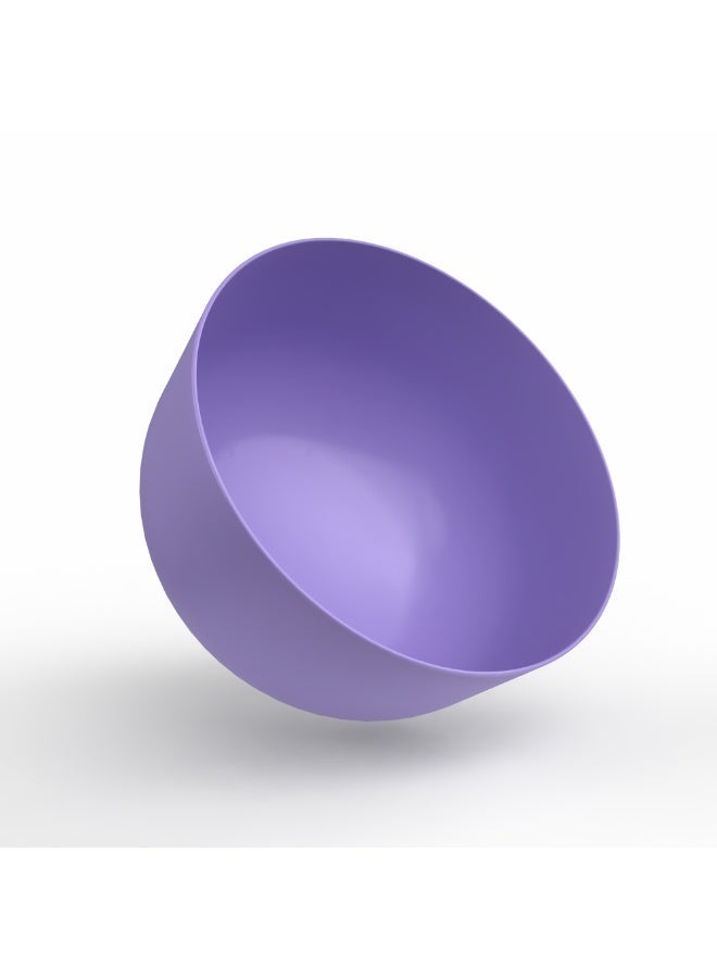 EasyGO Easy-Go Set of Reusable Plastic Bowls 1.1L (3 Bowls) BPA Free PP – Microwave, Freezer & Dishwasher Safe - Lavender - Image 3