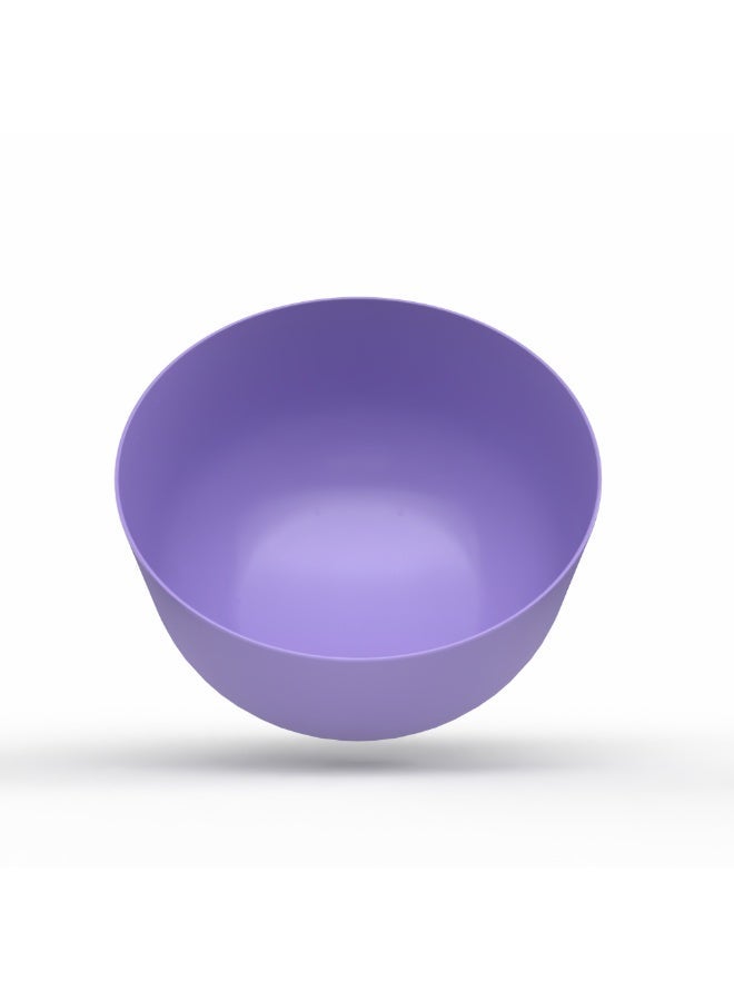 EasyGO Easy-Go Set of Reusable Plastic Bowls 1.1L (3 Bowls) BPA Free PP – Microwave, Freezer & Dishwasher Safe - Lavender - Image 2