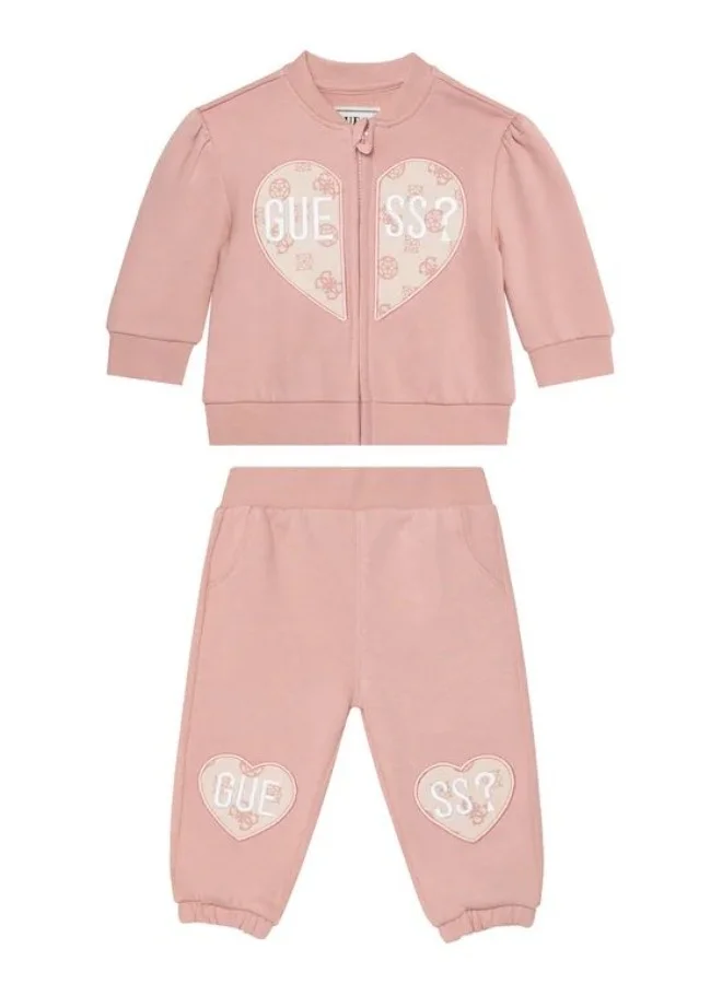 GUESS Kids Crew Neck Top and pant sets