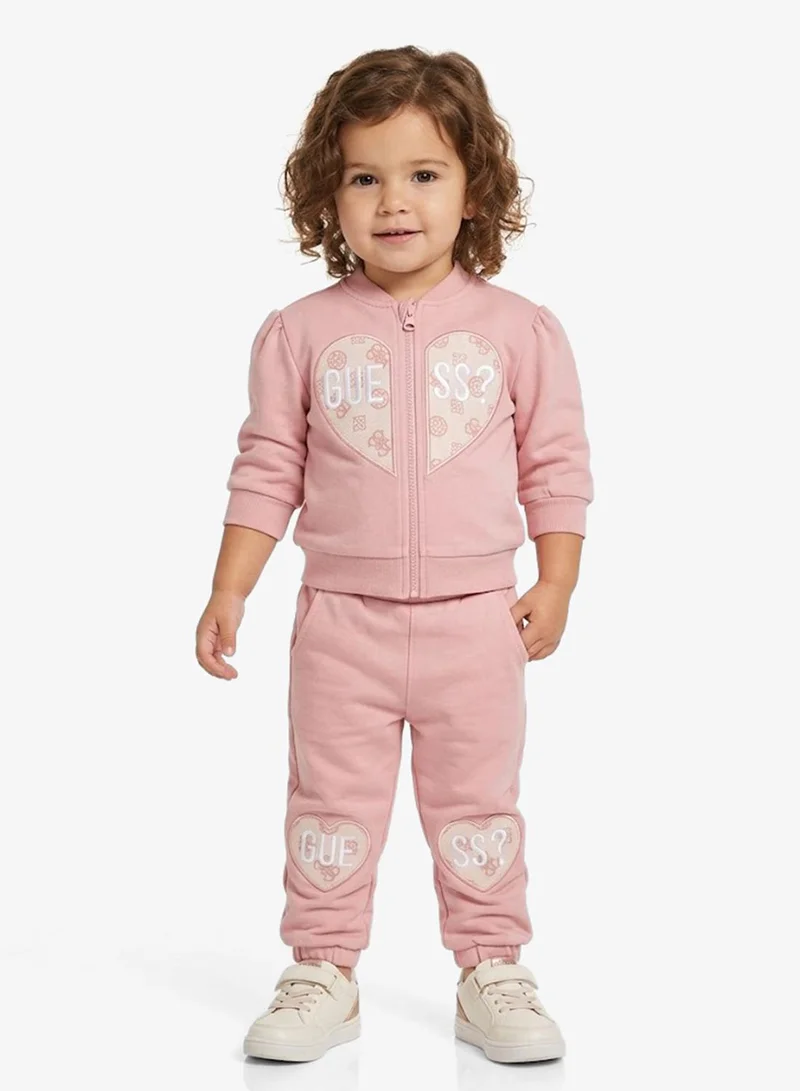 GUESS Kids Crew Neck Top and pant sets