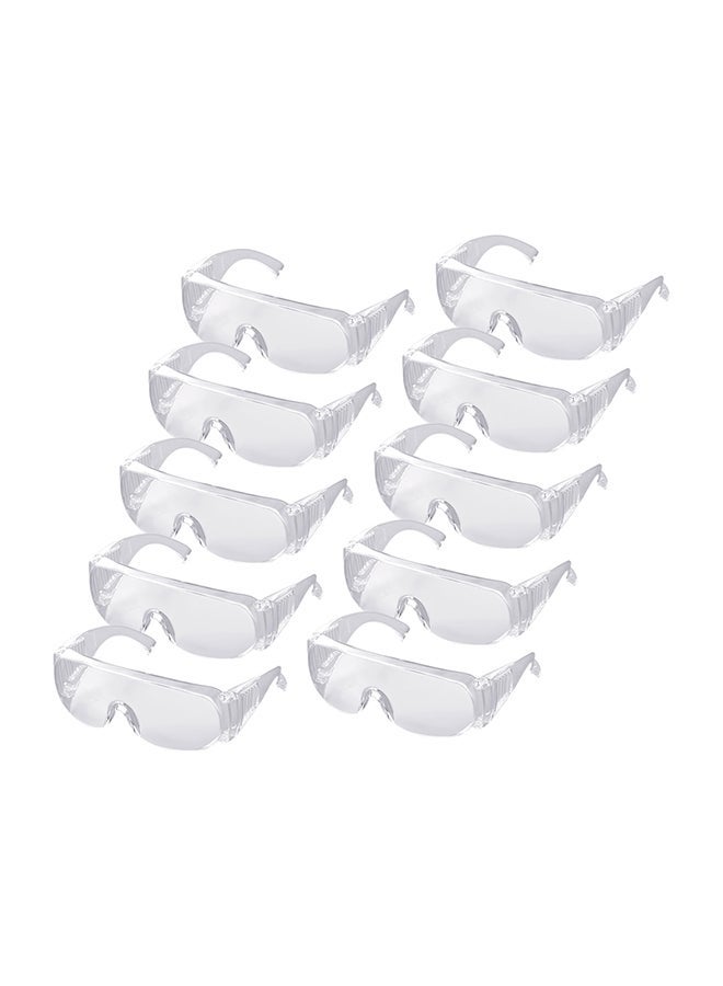 NIBEMINENT unisex 10-Piece Anti Dust Protective Safety Goggles  - Image 1