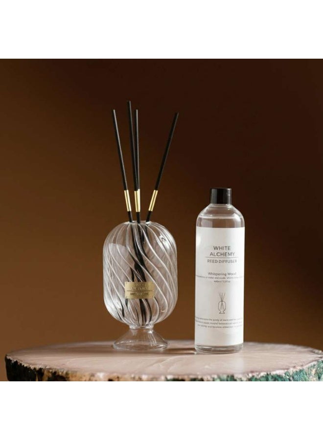 Pan Home White Alchemy Reed Diffuser 400ml - Whispering Wood - Image 1