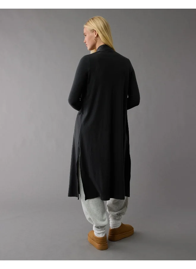 American Eagle AE Open Front Duster Cardigan