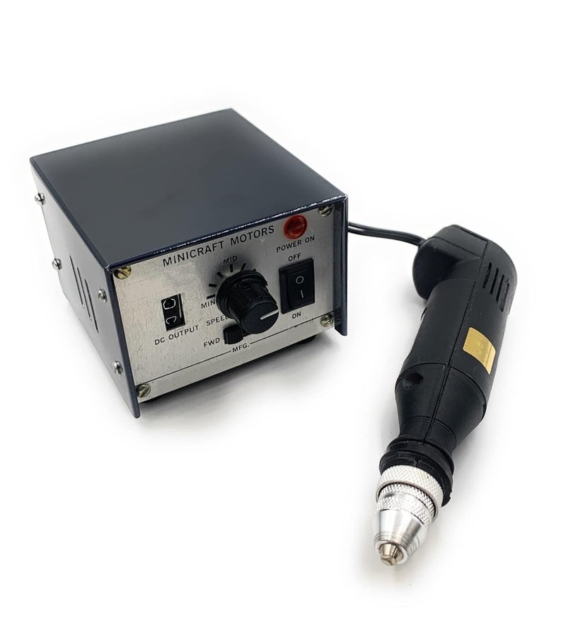 Aone Mini Electric Premium PCB Drill Rotary Machine with Adapter,Diamond Coated & Stone Bur Set Engraving,Drilling,Polishing,Grinding,Buffing on Metal,Plastic,Wax for Jewellery Making,Hobby Craft DIY - Image 2