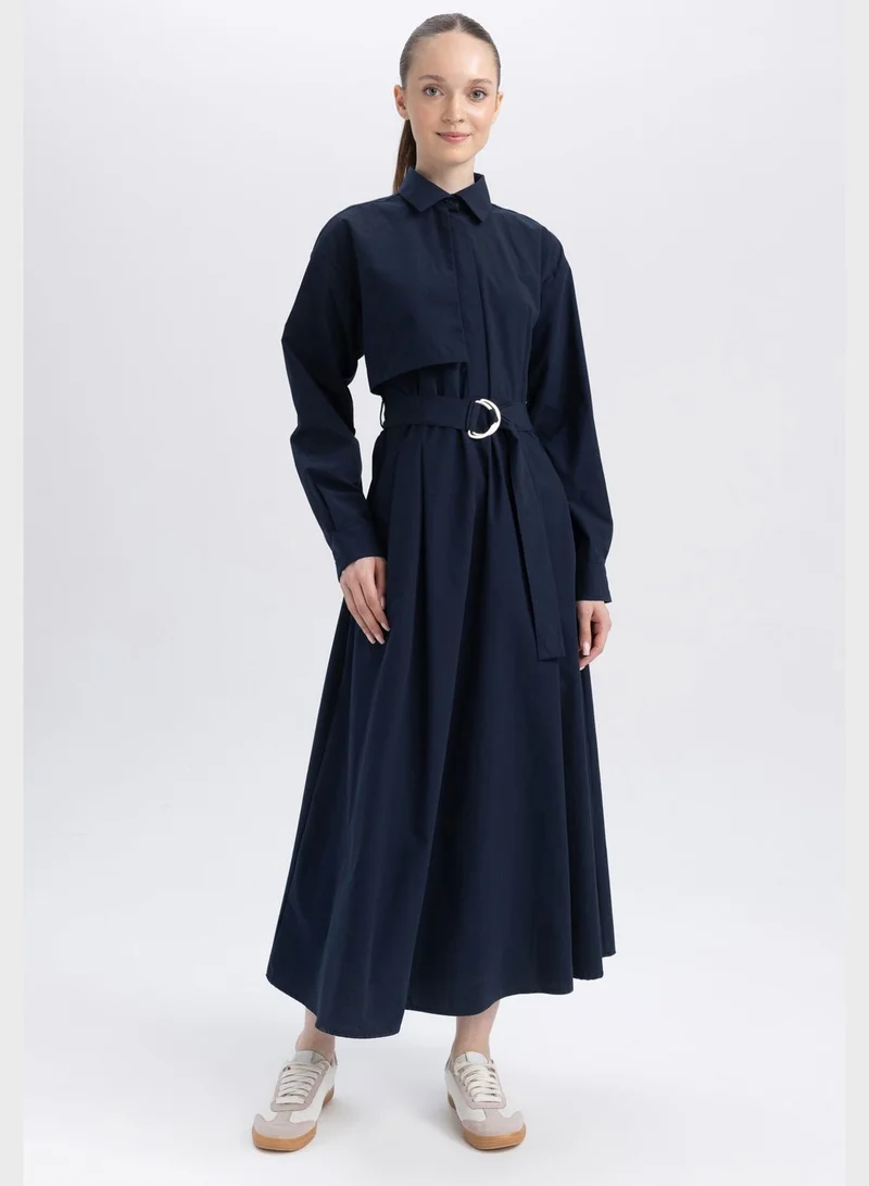 DeFacto Belted Detail Dress