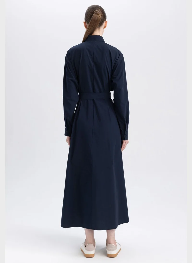 DeFacto Belted Detail Dress