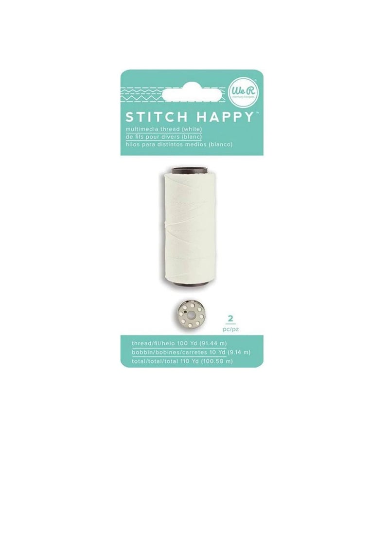 We R Memory Keepers Happy thread stitch  - Image 2