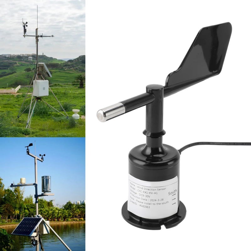 Directional Wind Direction Sensor 360 Degree ABS for Meteorology Monitoring - Image 4