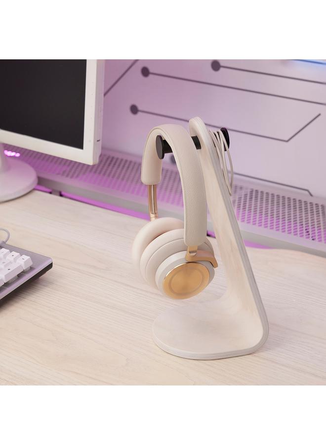 زبون حامل سماعة الرأس، من خشب الدردار - Image 2