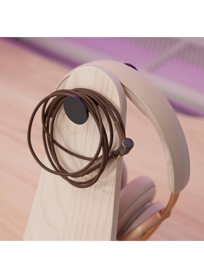 زبون حامل سماعة الرأس، من خشب الدردار - Image 3