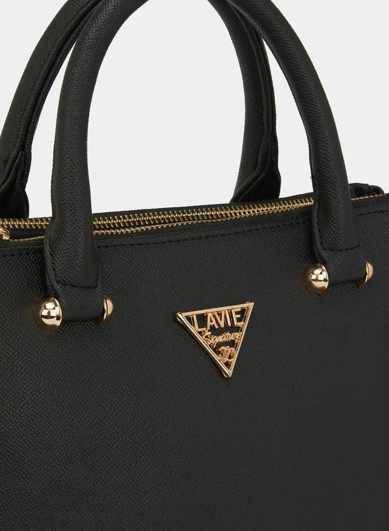 Lavie Signature Women's 3C Satchel (BLACK)
