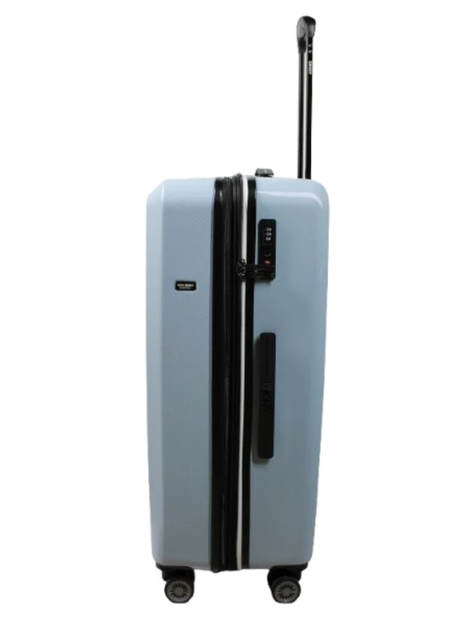 DKNY  DKNY SOHO Hardside Luggage on Wheels for Unisex | Ultra Lightweight ABS on with Spinner Wheels 4 Color Skyline Blue  | Best Price UAE