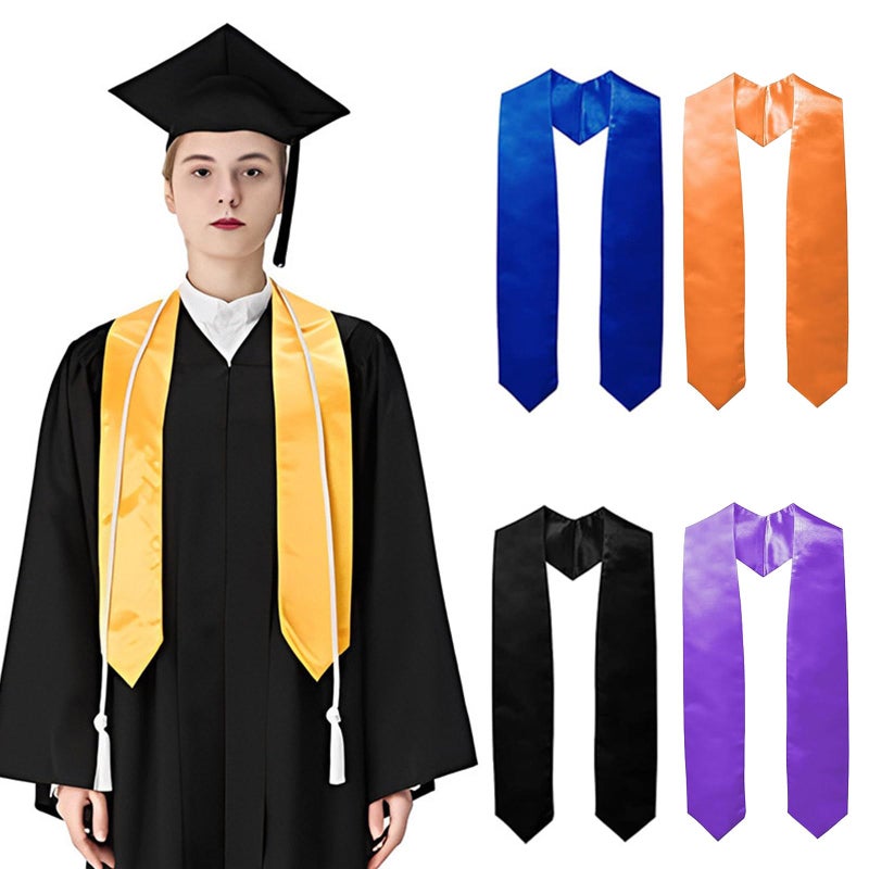 Graduation Sash Valedictorian Stole Photo Prop For Ceremony Party Color A - Image 3