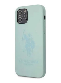U.S.Polo iPhone 12 / 12 Pro Hard Case 6.1inch Liquid Silicone - Mint 