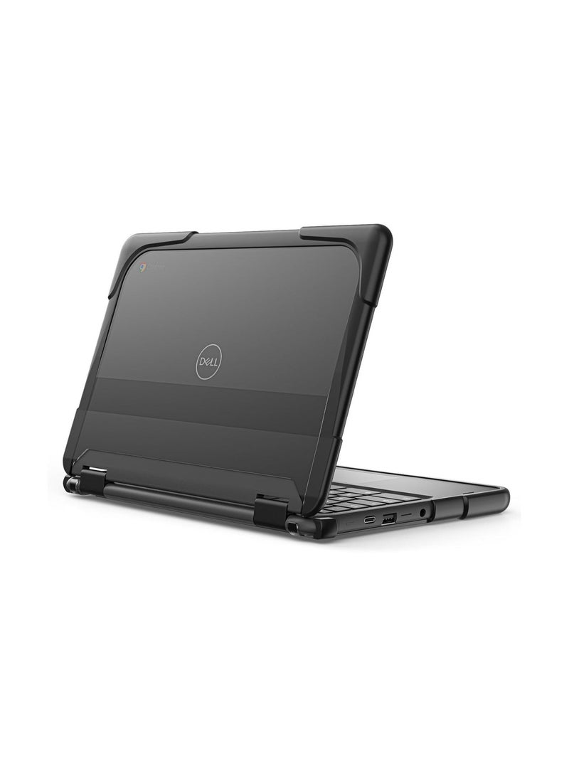 Case for Dell Chromebook 11.6-inch (3100/3110) Touchscreen 2-in-1, Corner Protection Heavy Duty Rugged Bumper Shockproof Plastic Hard Case