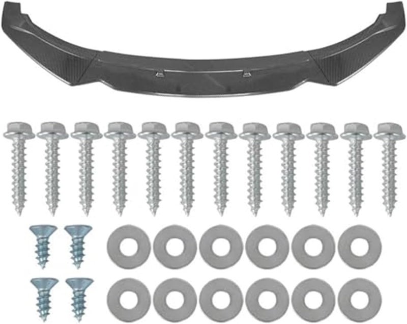 QASULER Front Bumper Lip Spoiler for BMW 1 Series - Image 4