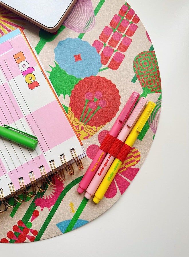 ban.do 8 Count Colored Pens, Fine Tip Pens with Assorted Ink Colors, Write On Felt Tip Pens for Journaling or Note Taking, Assorted - Image 4