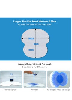 Generic Underarm Sweat Pads, Armpit Sweat Pads for Women and Men 【60 Packs】,Premium Sweat Shield Fight Hyperhidrosis,Disposable Underarm Pads for Sweating Women,Comfortable Unflavored, Non Visible  - Image 2