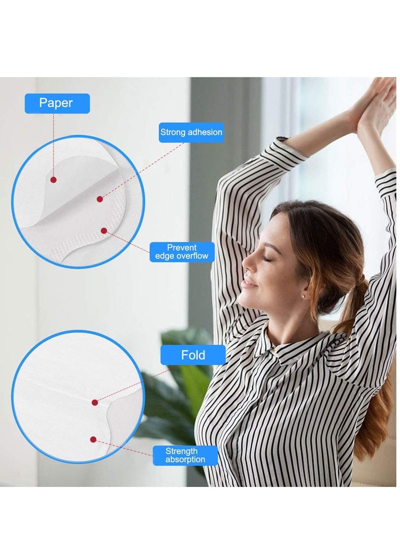 Generic Underarm Sweat Pads, Armpit Sweat Pads for Women and Men 【60 Packs】,Premium Sweat Shield Fight Hyperhidrosis,Disposable Underarm Pads for Sweating Women,Comfortable Unflavored, Non Visible  - Image 5