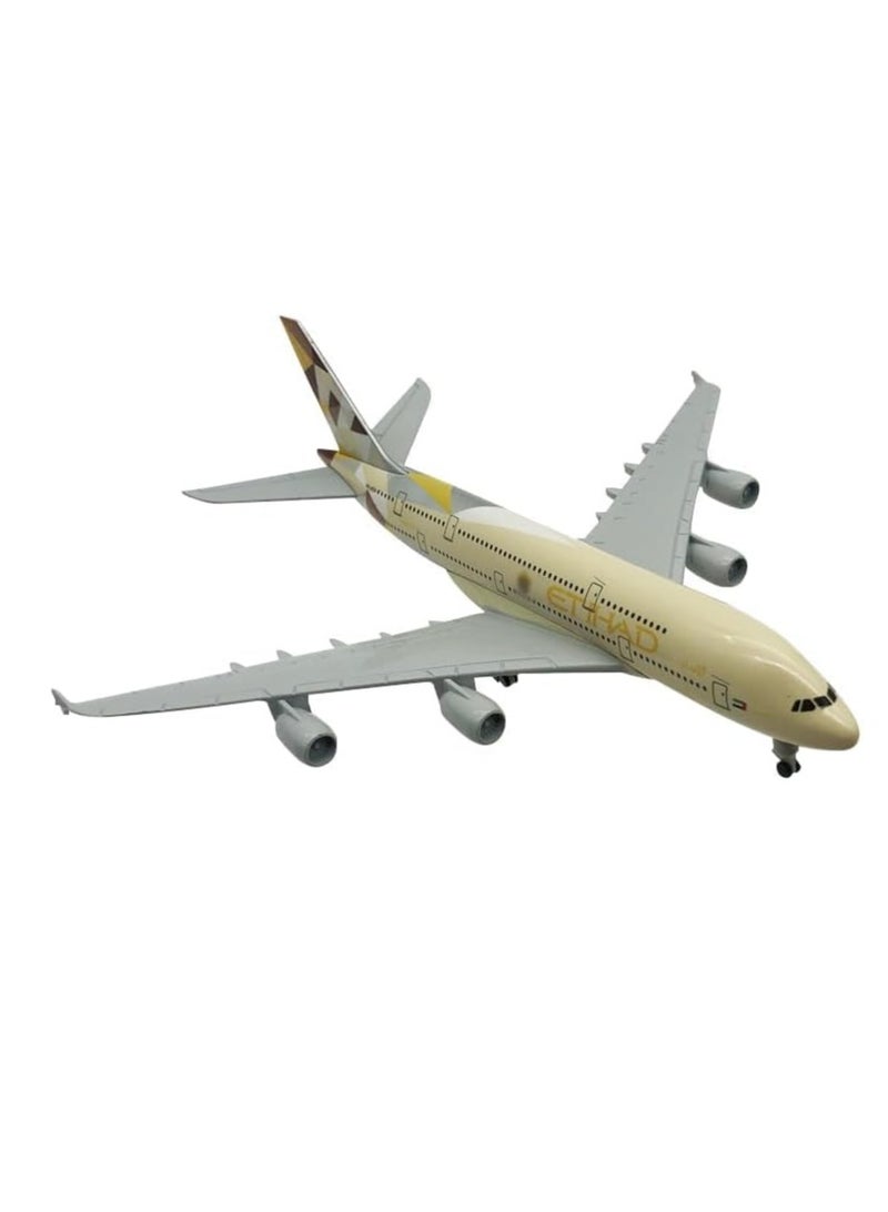 نموذج طائرة من سبيكة 20 سم، طائرة ركاب مع معدات الهبوط، نموذج طائرة من سبيكة طائرة ركاب، نموذج طائرة مصبوب من سبيكة، مجموعة ديكور منزلي ألعاب نموذج طائرة - Image 5