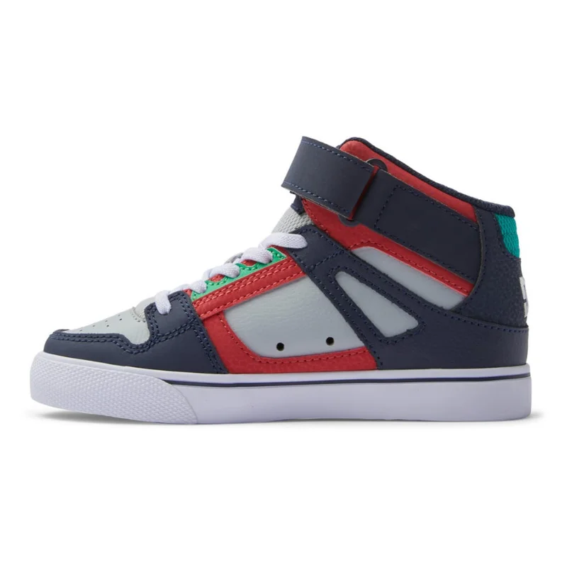DC Shoes Grey Pure High Elastic Lace High-Top ShoeHigh-Top - Kids for Men | Best Price UAE