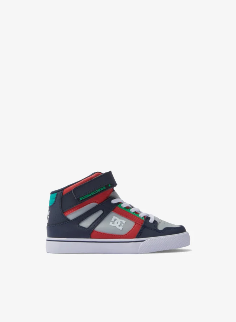 دي سي شوز Pure High Elastic Lace High-Top ShoeHigh-Top - Kids