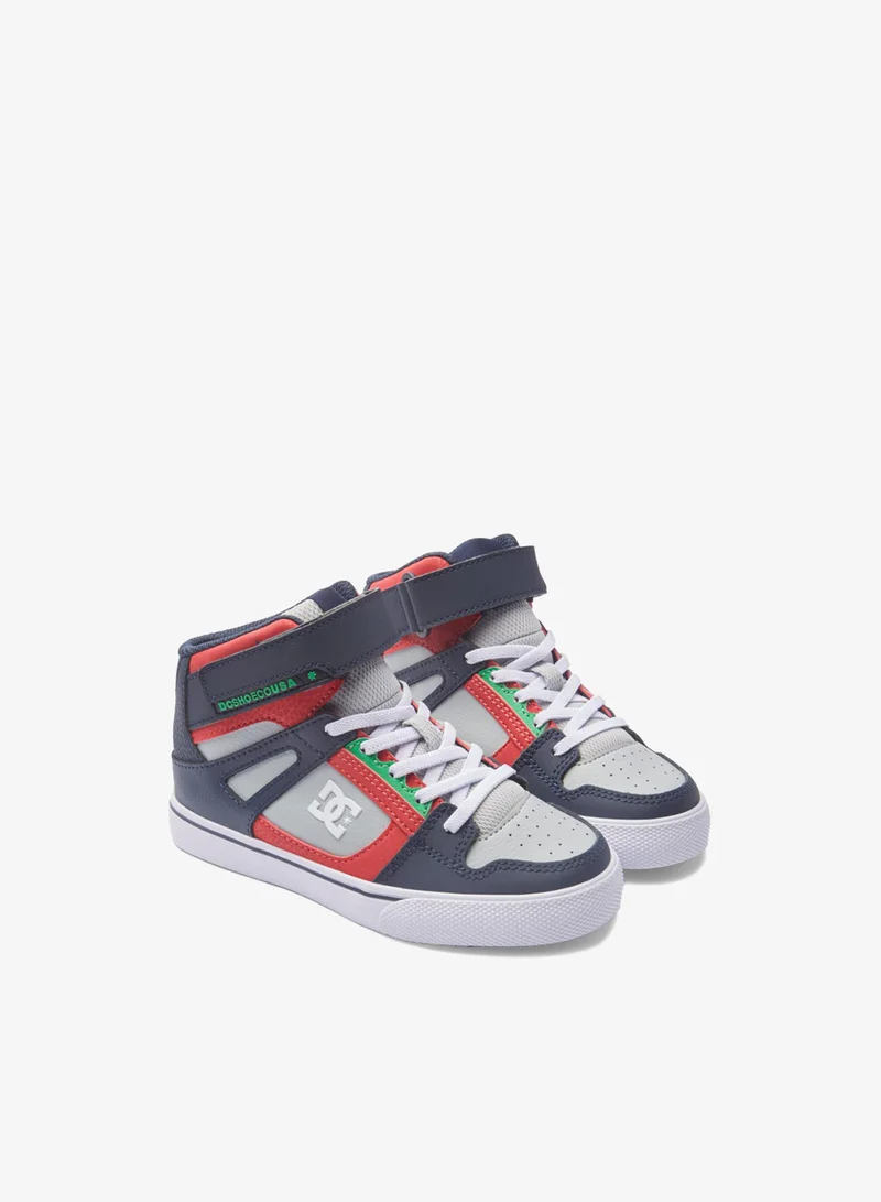 دي سي شوز Pure High Elastic Lace High-Top ShoeHigh-Top - Kids