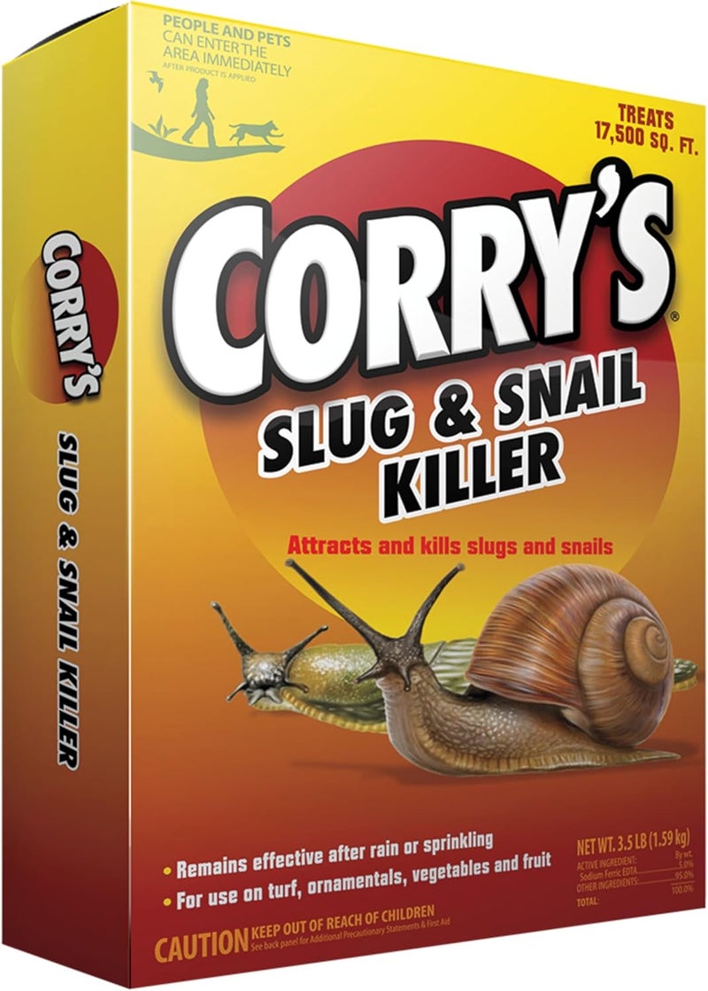 Corry's 100537446 Slug & Snail Killer, 3.5 lb, Brown/A - Image 1