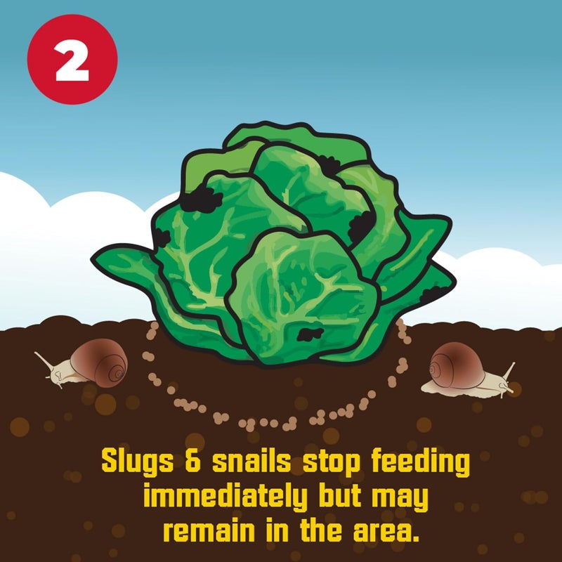 Corry's 100537446 Slug & Snail Killer, 3.5 lb, Brown/A - Image 3