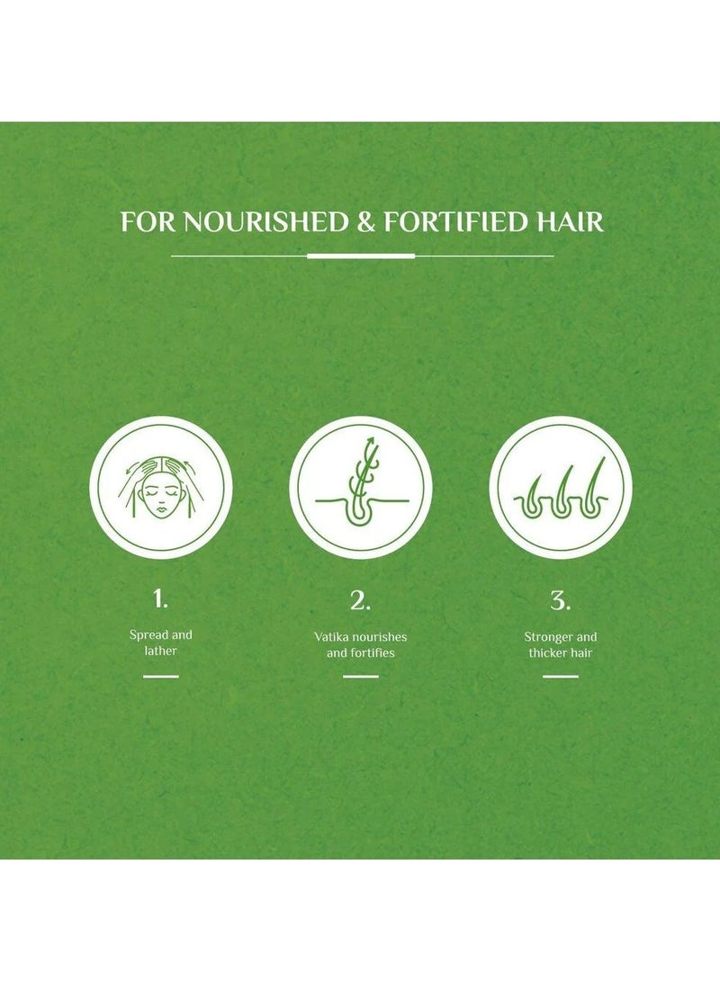 VATIKA Two Pieces of Hair Fall Protection Shampoo with Aloe Vera & Watercress - 400 ml  - Image 4