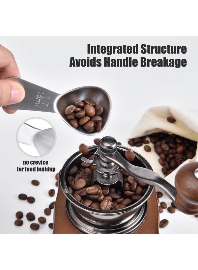 Doosu 1 Tablespoon Coffee Scoop - 18/8 Stainless Steel Heavy Duty Measuring Spoon with Short Handle, Food Grade Metal Tbsp Scoop for Ground Coffee Beans Tea Sugar Powder (15ml) - Image 4