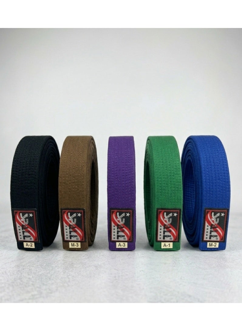 SPALL Jiu Jitsu Belt Premium BJJ Belt for Men Women Kids Brazilian Jiu Jitsu Training Competition Martial Arts Uniform Belt - Image 3