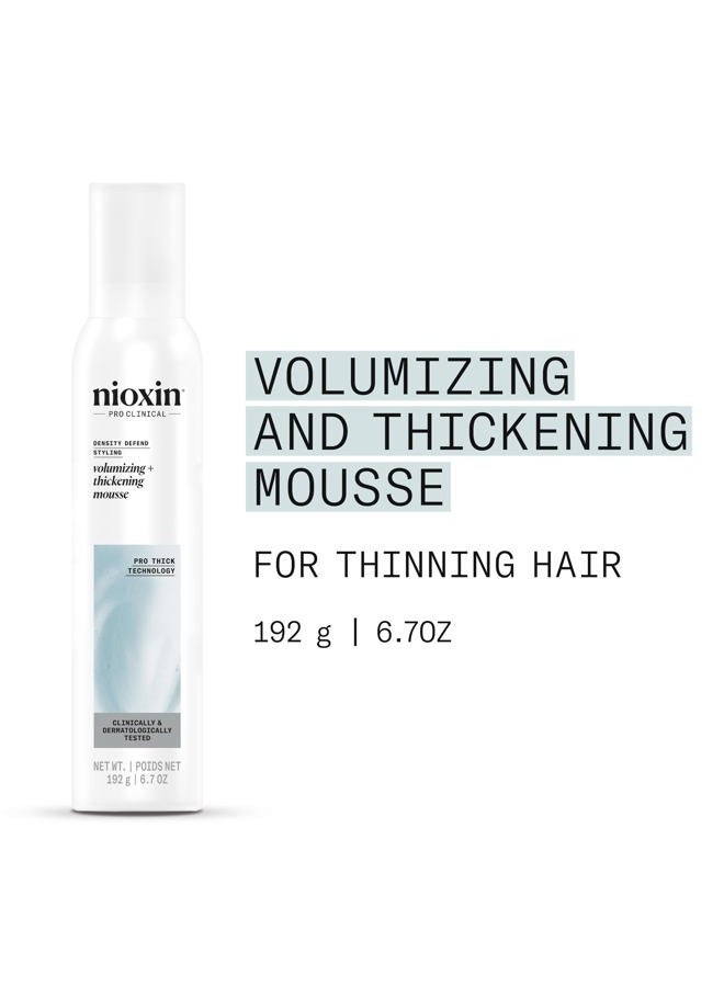 Nioxin Density Defend Styling Mousse|Volumizing + Thickening Support| 6.7 Fl Oz - Image 3