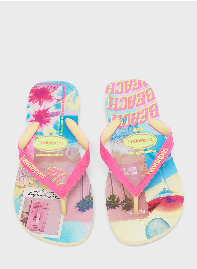 havaianas Printed Flip Flops