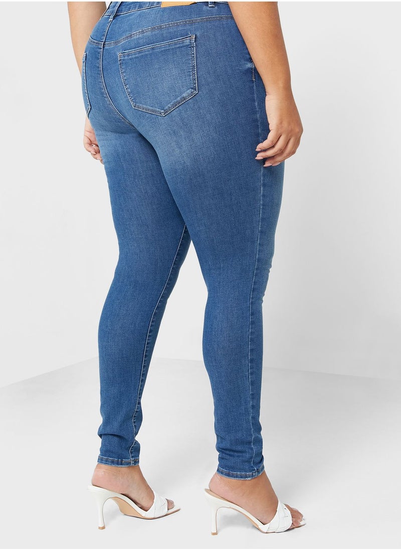 Only Carmakoma - High Waist Jeans - Image 1