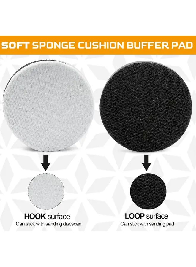 2 Pack 6 Inch 6 Hole Hook Loop Sanding Pads For Automotive Woodworking Polishing - Image 3