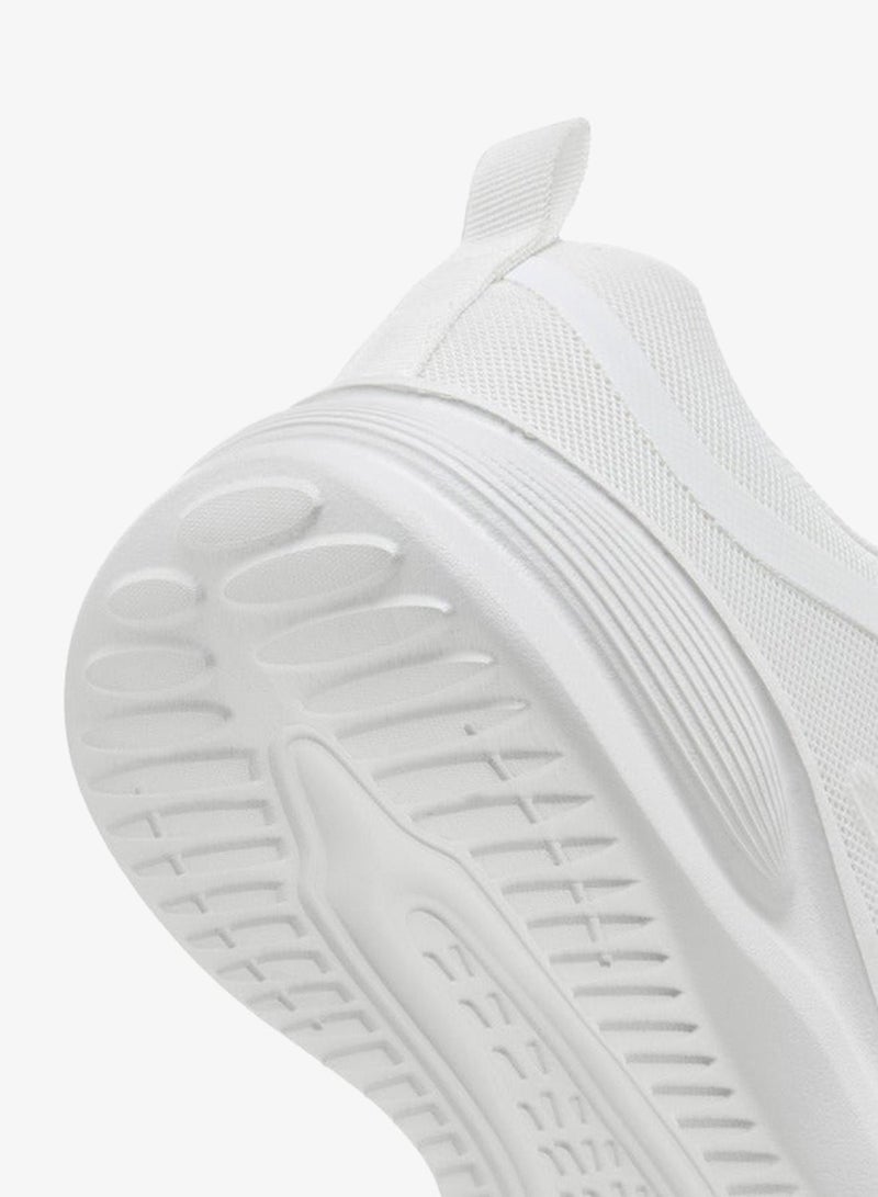 Kappa Girls' Logo Detail Sports Shoes with Hook and Loop Closure - Image 5