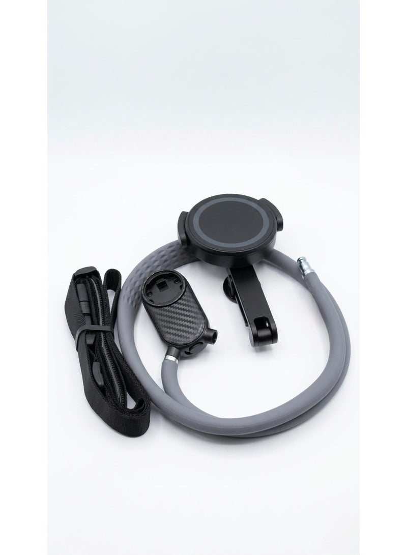 SCS-NH001 Magnetic Mobile Phone Neck Bracket with 360° Rotation - Image 4