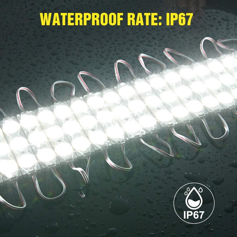 Nilight 60Leds Van Interior Light Kits 12V White Led Ceiling Lighting Kit for Truck Van RV Boats Caravans Trailers Lorries Transit 20 Modules (TL-39) - Image 4