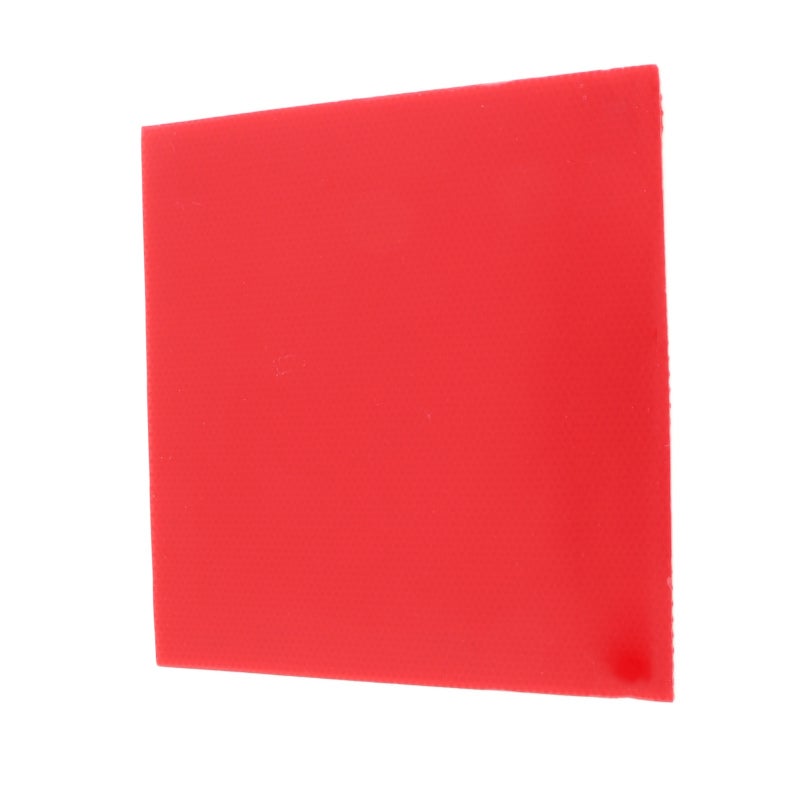 BOER Ping Pong Paddle Rubber with Sponge Table Tennis Racket Rubber Replacement for Beginner Training Red - Image 1