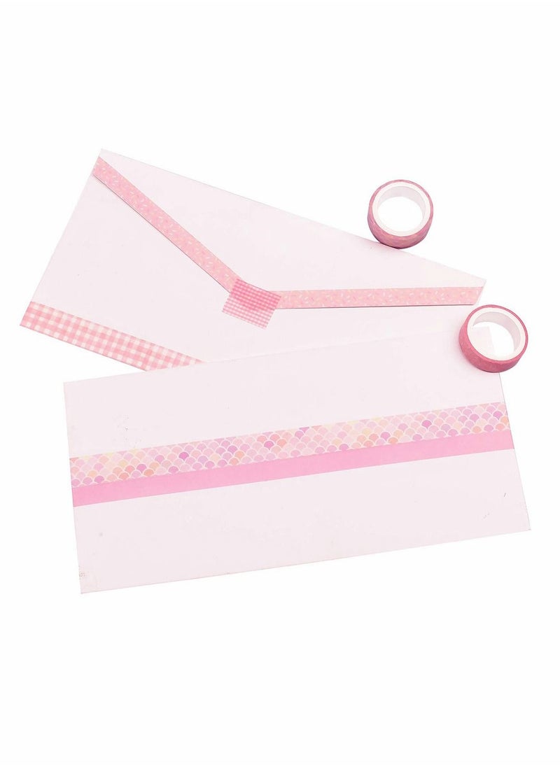 Y&D 12 Rolls Washi Tape Set, Decorative Plaid Pattern Masking Sets for Craft, Kids, Scrapbook, Bullet Journal, DIY, Gift Wrapping  - Image 5