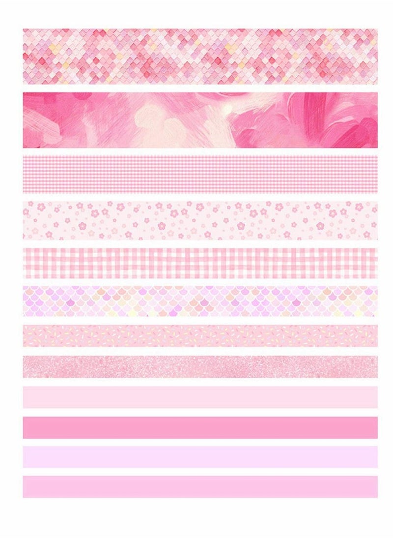 Y&D 12 Rolls Washi Tape Set, Decorative Plaid Pattern Masking Sets for Craft, Kids, Scrapbook, Bullet Journal, DIY, Gift Wrapping  - Image 4