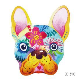 Generic New Waterproof Halloween Skull Face Sticker Halloween Party Devil Funny Tattoo Sticker Children Sticker CE-340 