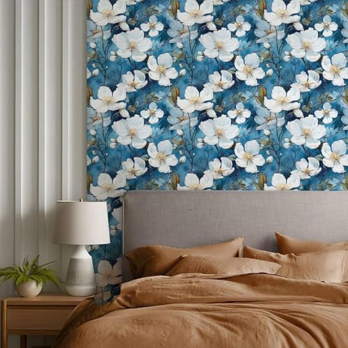 ROSASTELLA Self Adhesive Decorative Peel Stick Waterproof Wallpaper Wall Decor Removable Wall Paper for Living Room Hall Decoration PVC Vinyl DIY Contact Paper 45x304cm - Image 2