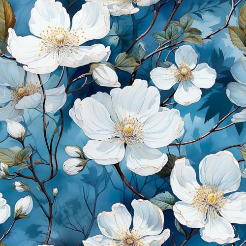 ROSASTELLA Self Adhesive Decorative Peel Stick Waterproof Wallpaper Wall Decor Removable Wall Paper for Living Room Hall Decoration PVC Vinyl DIY Contact Paper 45x304cm - Image 1