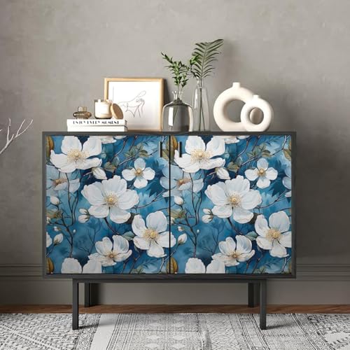 ROSASTELLA Self Adhesive Decorative Peel Stick Waterproof Wallpaper Wall Decor Removable Wall Paper for Living Room Hall Decoration PVC Vinyl DIY Contact Paper 45x304cm - Image 5