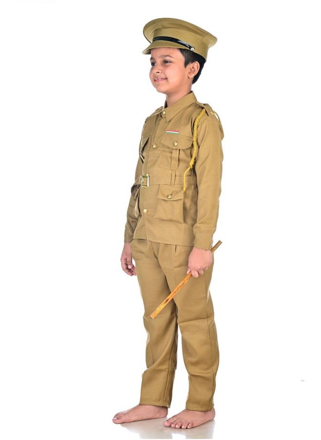 BookMyCostume - BookMyCostume Indian Police Commissioner Profession Community Helper Kids Fancy Dress Costume 2-3 years - Image 1